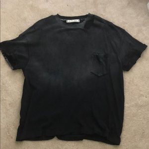 black free people lucky tee